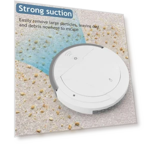 Fully Automatic Multifunctional Smart Robot Vacuum — Smart Cleaning Robots, The Romantics
