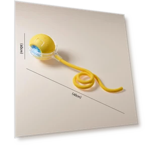 Interactive Pet Toy Ball — Interactive Animal Companions, Pansyf