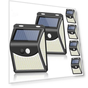 LED Sensor Solar Motion Automatic Garden Light — Outdoor Security & Flood Lighting, ZEEFO