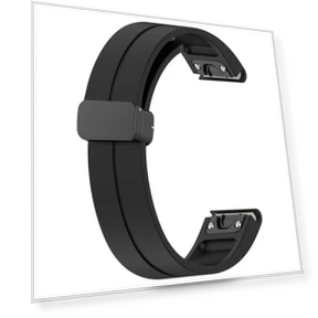 Magnetic Silicone Watch Band — Bands, Smartwatch 2025