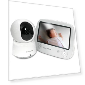 Secure Baby Monitor with Temperature and Night Vision — Baby Monitors, SAMURAI STYLE