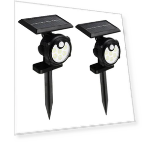 Security Motion Sensor Solar Light — Outdoor Security & Flood Lighting, SAMURAI STYLE