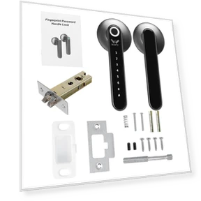 Smart Fingerprint Electronic Door Lock — Smart Home Security, The Romantics