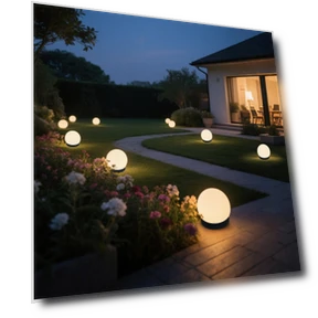 Smart Lighting Solar Remote Control — Outdoor Security & Flood Lighting, SAMURAI STYLE