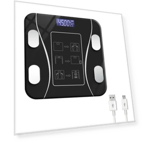 Smart Scale with LED Display — Weight Management Tools, Kitchen artifact