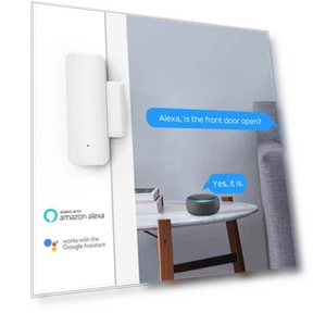 Smart WiFi Door Window Sensor — Smart Home Security, Sunnyway