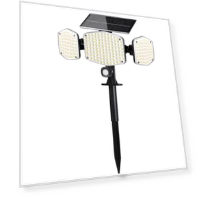 Solar Outdoor Sensor Light — Outdoor Security & Flood Lighting, HAARAY