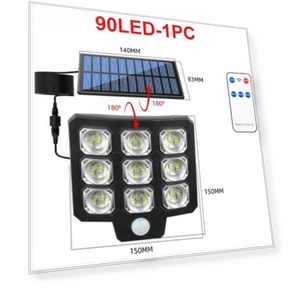 Split Motion Sensor Flood Light — Outdoor Security & Flood Lighting, Outdoor lighting