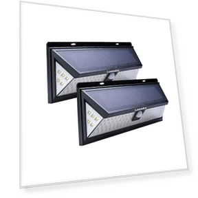 Super Bright Sensor Light with ABS Solar Three Lighting Modes — Outdoor Security & Flood Lighting, Lamake