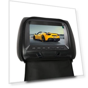 Universal 7-inch Touchscreen Headrest Monitor — In-Car Entertainment Systems, Daily Home Furnishings
