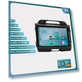 Voice Controlled AI 2 Din Android Car Radio — Stereo Receivers, OSSURET