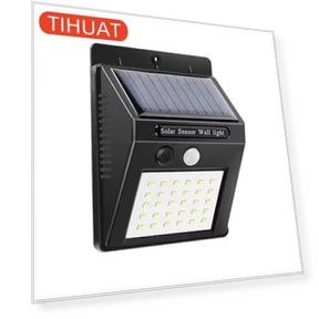 Waterproof Solar Powered Lights with Motion Sensor — Outdoor Security & Flood Lighting, TIHUAT