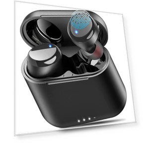 Wireless Bluetooth Earbuds with Noise Cancelling — In-Ear Headphones, TOZO