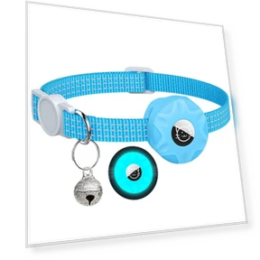 Adjustable AirTag Holder for Pets — Trackers, BlacvvMee