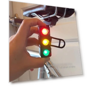 Charging Bike Brake Sensing Light — Rear High-Mount Stop Lamps, shenzhennalan