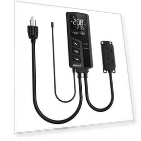 Dual Heating and Cooling Temperature Controller — Home Climate Control, Elitech