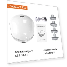 Electric Smart Head Scalp Massager — Head Relaxation Tools, BC Pet Supplies