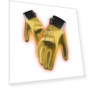 Heated Gloves with Touchscreen and SBR Padding — Gloves & Mittens, ROCKBROS