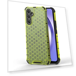 Honeycomb Texture TPU+PC Phone Case — Bumpers, Smartwatch 2025