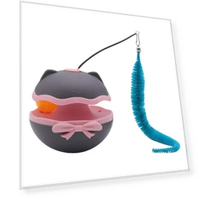 Interactive Cat Toy with Tail — Cat Playthings, Jiangnan E