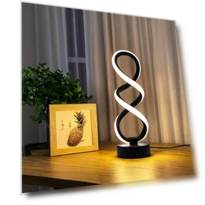 Modern Spiral Desk Lamp — Study & Desk Lighting, YC Direct