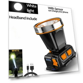 Rechargeable Sensor Headlights — Flashlights, DC-HOME