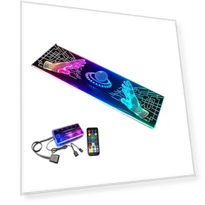 RGB Music Backplate with Fan Controller — Gaming Keyboards, FYUU-autoparts