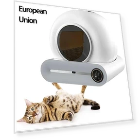 Self-Cleaning Cat Litter Box — Training Systems, Relax&Life