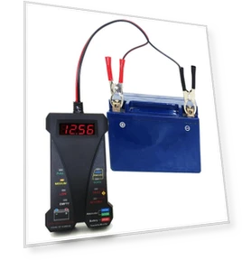 Smart LED Digital Battery Tester Voltmeter and Alternator Analyzer — Battery Testers, happybuySE
