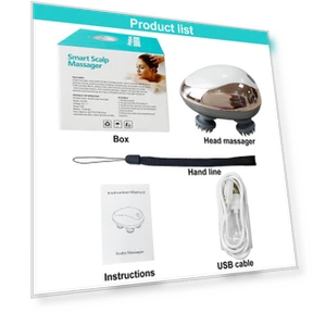 Smart Scalp Massager — Head Relaxation Tools, BC Pet Supplies