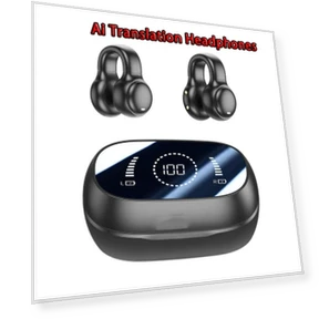 AI Translation Wireless Earbuds — Audio Gear, Junmaocun