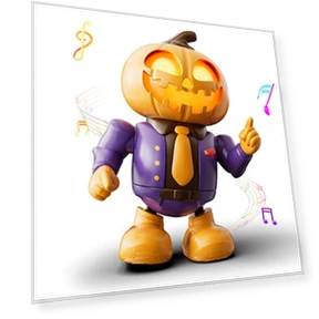 Halloween Dancing Robot Toy — Spooky Sounds, Qinhe