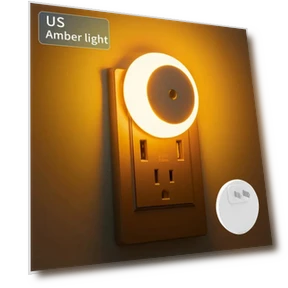 LED Night Light Smart Night Sensor Round Plug in Wall Night Lamp — Night Lights, JOHO - CarGear