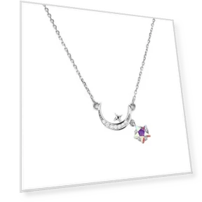 Luna Star Necklace — Smart Jewelry, Commodity Jewel