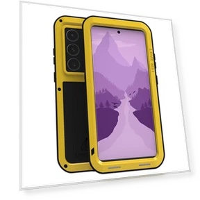 Metal+Silicone Phone Cover — Phone Accessories, LOVE MEI