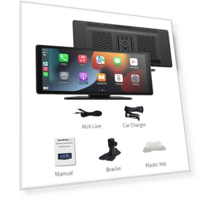 Portable Car Media Player — Stereo Receivers, ZoomSpark