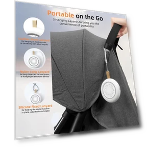 Portable Sound Machine — Sleep Soothers, Beautymeaning