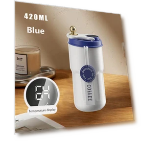 Smart Thermos Travel Coffee Mug — Beverage Warmers, Versatile Home Furnishing