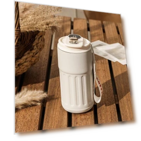 Smart Thermos with LED Temperature Display — Beverage Warmers, Cosy Homes