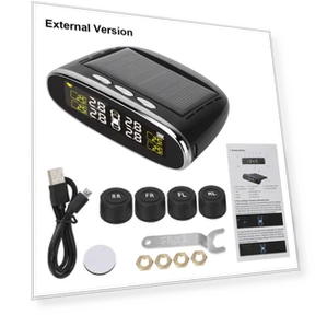 Tire Pressure Monitoring System with Temperature Alert — TPMS Sensor Replacements, AINYSZIN Automotive Parts