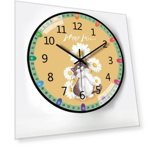 12-inch Automatic Synchronization Radio Wall Clock — Clocks, Window glass film