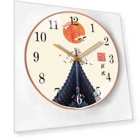12-inch Creative Automatic Radio Clock — Clocks, Window glass film