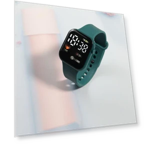 Digital LED Display Waterproof Electronic Smart Sports Fitness Watch — Smartwatches, CaiSucc