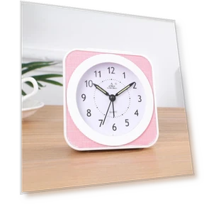 Silent Scanning Speaker with Night Light, Sleep Music, Square Alarm Clock — Alarms & Clocks, Aisaida