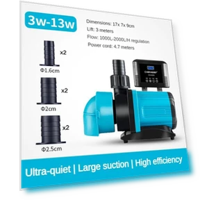 Silent Submersible Aquarium Pump — Water Pumps, Crown Global