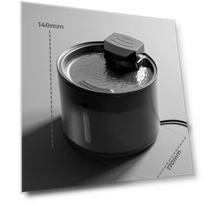 Touch Pet Water Dispenser — Fountains, EAbongood