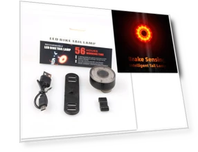 Wireless Remote Control Bike Tail Light — Bike Headlights, HOME-Auto-001