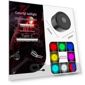 High-Brightness Bicycle Tail Light — Bike Headlights, Zoomer