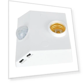 Infrared Sensor Motion Switch Adjustable E27 Light Socket — Light Sockets, Vestidos