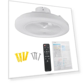 LED Ceiling Fan with Light — Ceiling Fan Wall Controls, Pro DIY Tool